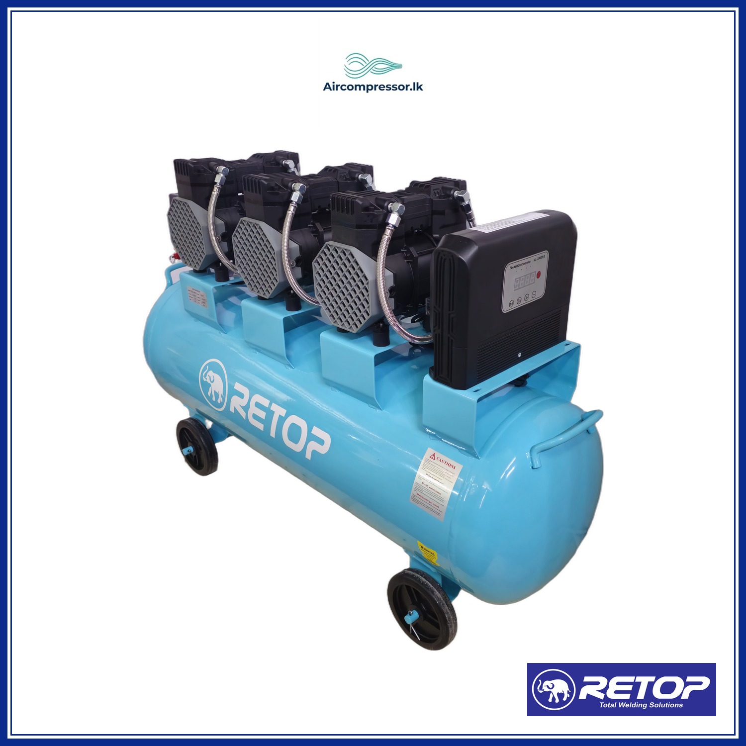 RETOP AIR COMPRESSOR 120L OIL-FREE 6.6 HP image 3